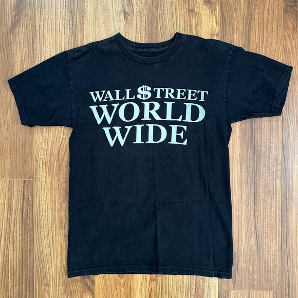 Wall Street Worldwide $100 Men’s Small T Shirt - Picture 1 of 5